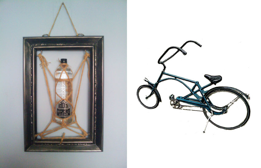 dups projecten, jenever, schilderij, custom fiets, bike